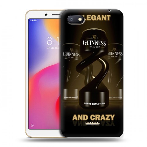 Дизайнерский пластиковый чехол для Xiaomi RedMi 6A Guinness