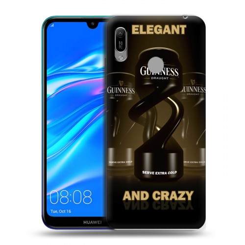 Дизайнерский пластиковый чехол для Huawei Y6 (2019) Guinness
