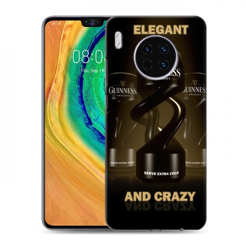 Дизайнерский пластиковый чехол для Huawei Mate 30 Guinness