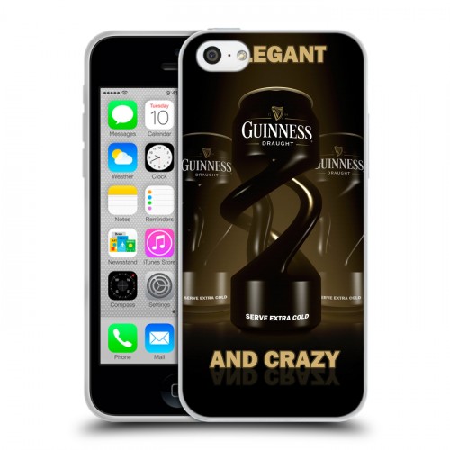 Дизайнерский пластиковый чехол для Iphone 5c Guinness