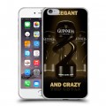 Дизайнерский силиконовый чехол для Iphone 6 Plus/6s Plus Guinness