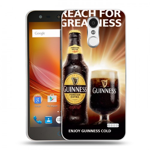 Дизайнерский пластиковый чехол для ZTE Blade X5 Guinness