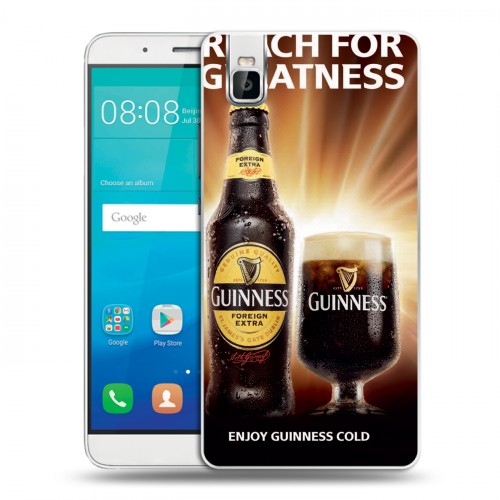 Дизайнерский пластиковый чехол для Huawei ShotX Guinness