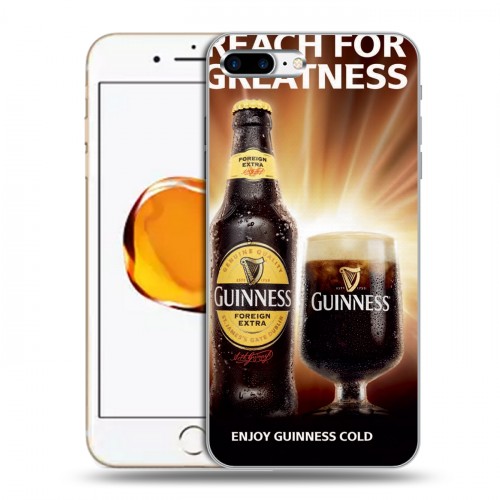 Дизайнерский пластиковый чехол для Iphone 7 Plus / 8 Plus Guinness