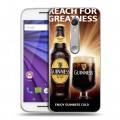 Дизайнерский пластиковый чехол для Lenovo Moto G Guinness