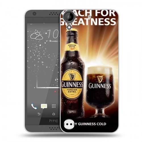 Дизайнерский пластиковый чехол для HTC Desire 530 Guinness