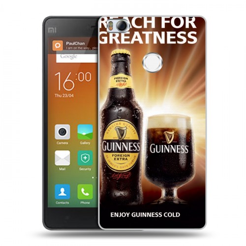 Дизайнерский пластиковый чехол для Xiaomi Mi4S Guinness