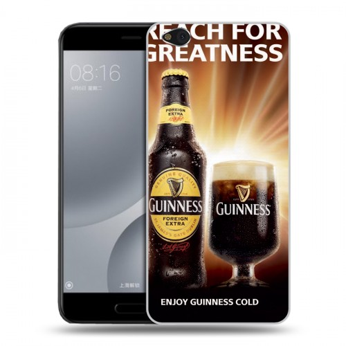 Дизайнерский пластиковый чехол для Xiaomi Mi5C Guinness