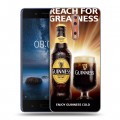 Дизайнерский пластиковый чехол для Nokia 8 Guinness