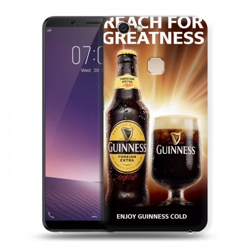 Дизайнерский пластиковый чехол для Vivo V7 Plus Guinness