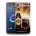 Дизайнерский пластиковый чехол для HTC Desire 12 Guinness