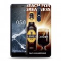 Дизайнерский пластиковый чехол для Nokia 5.1 Guinness