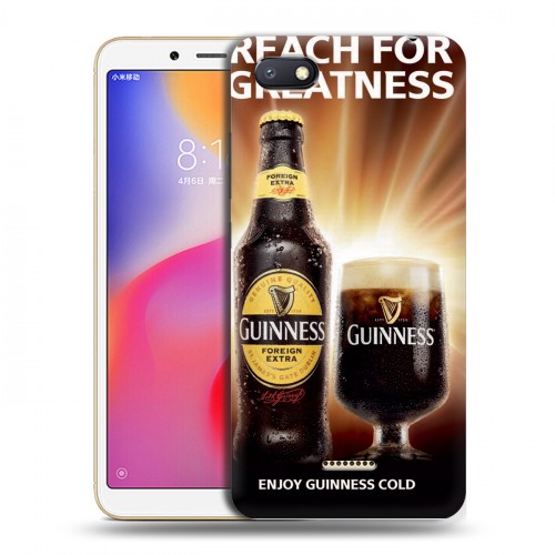 Дизайнерский пластиковый чехол для Xiaomi RedMi 6A Guinness