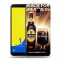 Дизайнерский пластиковый чехол для Samsung Galaxy J6 Guinness