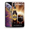 Дизайнерский силиконовый чехол для Iphone Xs Max Guinness