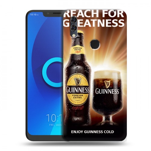 Дизайнерский силиконовый чехол для Alcatel 5V Guinness