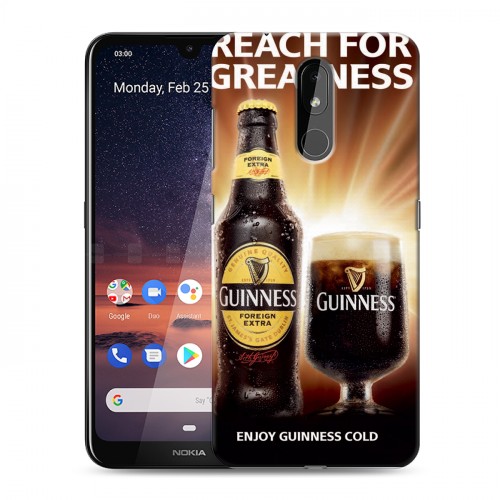 Дизайнерский силиконовый чехол для Nokia 3.2 Guinness