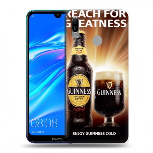 Дизайнерский пластиковый чехол для Huawei Y6 (2019) Guinness