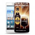 Дизайнерский пластиковый чехол для Huawei Ascend D2 Guinness