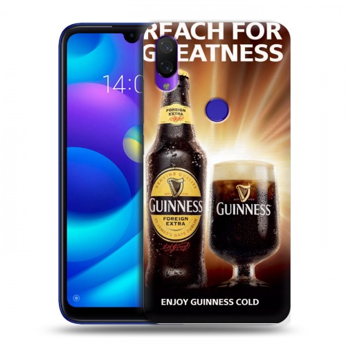 Дизайнерский пластиковый чехол для Xiaomi Mi Play Guinness