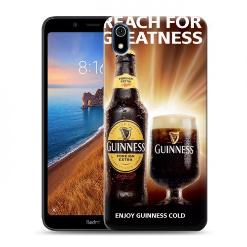 Дизайнерский силиконовый чехол для Xiaomi RedMi 7A Guinness