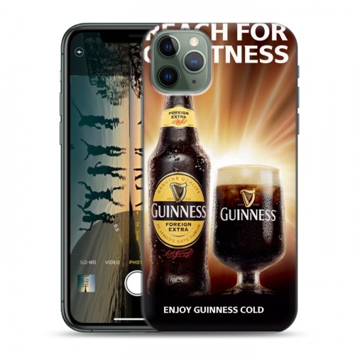 Дизайнерский пластиковый чехол для Iphone 11 Pro Guinness