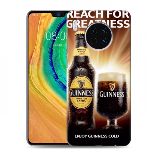 Дизайнерский пластиковый чехол для Huawei Mate 30 Guinness