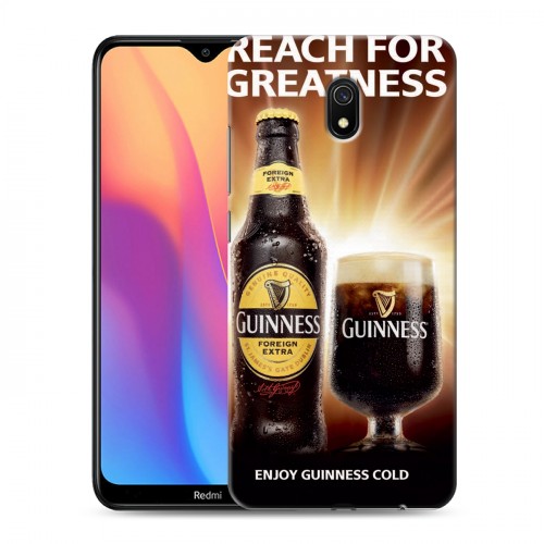 Дизайнерский силиконовый с усиленными углами чехол для Xiaomi RedMi 8A Guinness