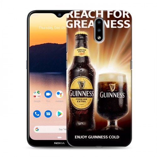 Дизайнерский пластиковый чехол для Nokia 2.3 Guinness