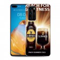 Дизайнерский силиконовый с усиленными углами чехол для Huawei P40 Guinness