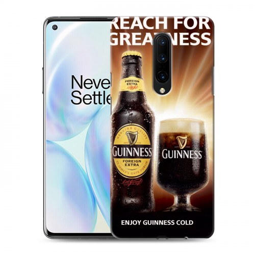 Дизайнерский пластиковый чехол для OnePlus 8 Guinness