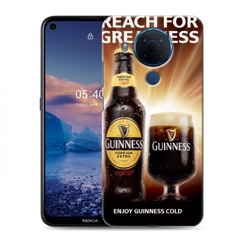 Дизайнерский силиконовый чехол для Nokia 5.4 Guinness