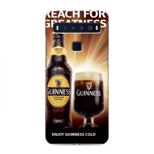 Дизайнерский пластиковый чехол для TCL 10L Guinness