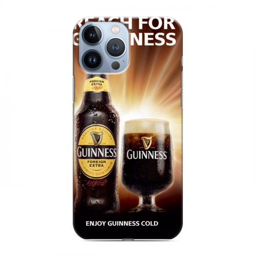Дизайнерский силиконовый чехол для Iphone 13 Pro Max Guinness