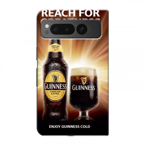 Дизайнерский пластиковый чехол для Google Pixel Fold Guinness