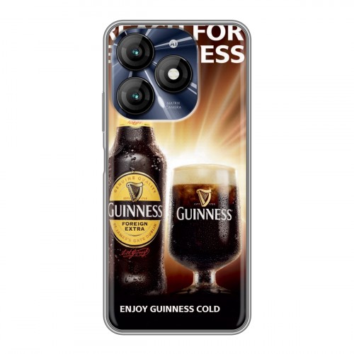 Дизайнерский силиконовый чехол для Itel A70 Guinness