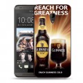 Дизайнерский пластиковый чехол для HTC Desire 700 Guinness