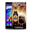 Дизайнерский пластиковый чехол для Lenovo P90 Guinness