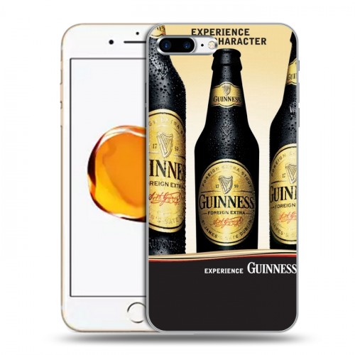 Дизайнерский силиконовый чехол для Iphone 7 Plus / 8 Plus Guinness