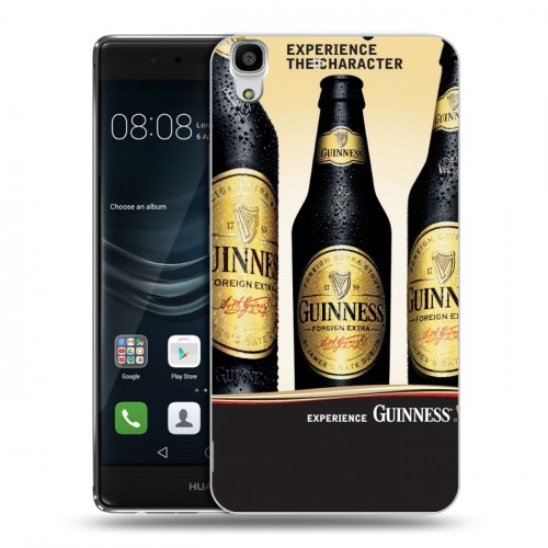 Дизайнерский пластиковый чехол для Huawei Y6II Guinness