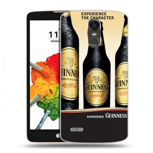 Дизайнерский пластиковый чехол для LG Stylus 3 Guinness