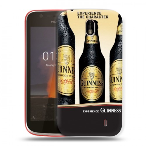 Дизайнерский пластиковый чехол для Nokia 1 Guinness