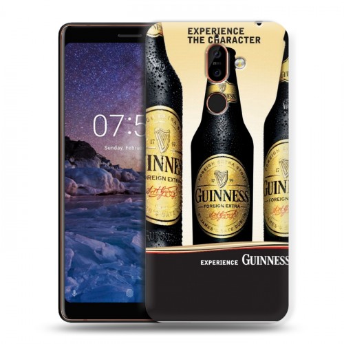 Дизайнерский пластиковый чехол для Nokia 7 Plus Guinness