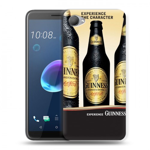 Дизайнерский пластиковый чехол для HTC Desire 12 Guinness