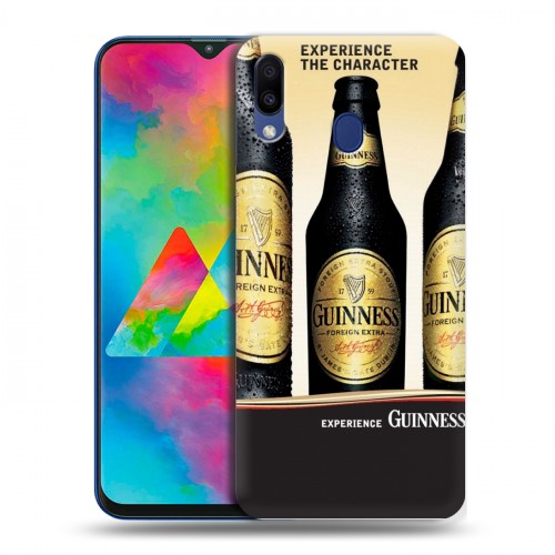 Дизайнерский пластиковый чехол для Samsung Galaxy M20 Guinness