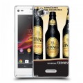 Дизайнерский пластиковый чехол для Sony Xperia L Guinness