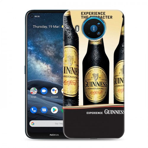 Дизайнерский силиконовый чехол для Nokia 8.3 Guinness