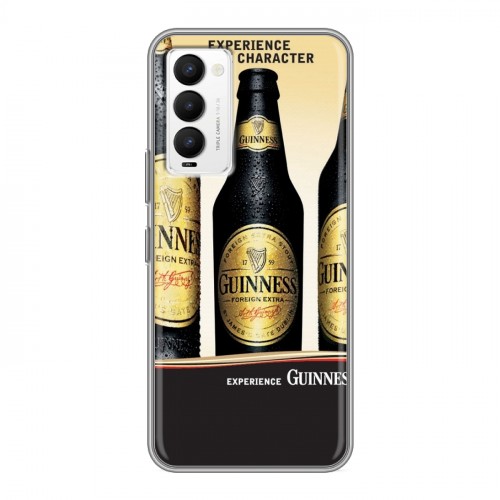 Дизайнерский силиконовый чехол для Tecno Camon 18 Guinness