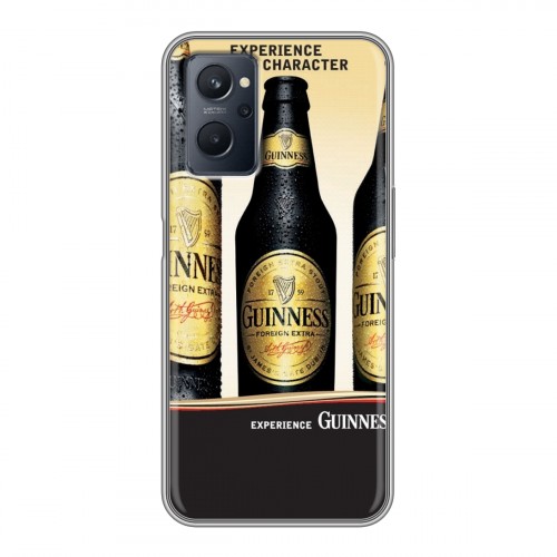 Дизайнерский силиконовый с усиленными углами чехол для Realme 9i Guinness