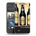 Дизайнерский пластиковый чехол для HTC Desire 300 Guinness